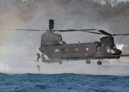 STS members conduct ops with Army helo unit